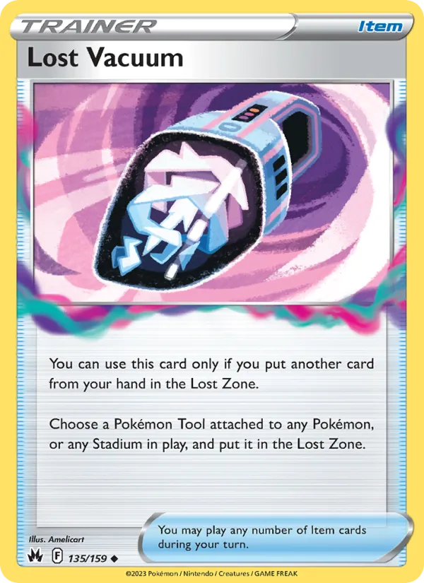 Lost Vacuum #135 – Crown Zenith card