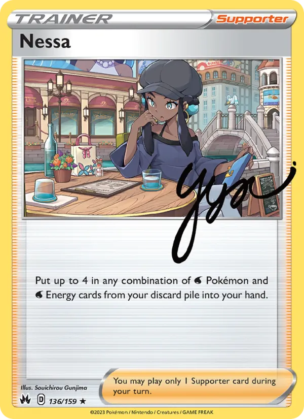 Nessa #136 – Crown Zenith card
