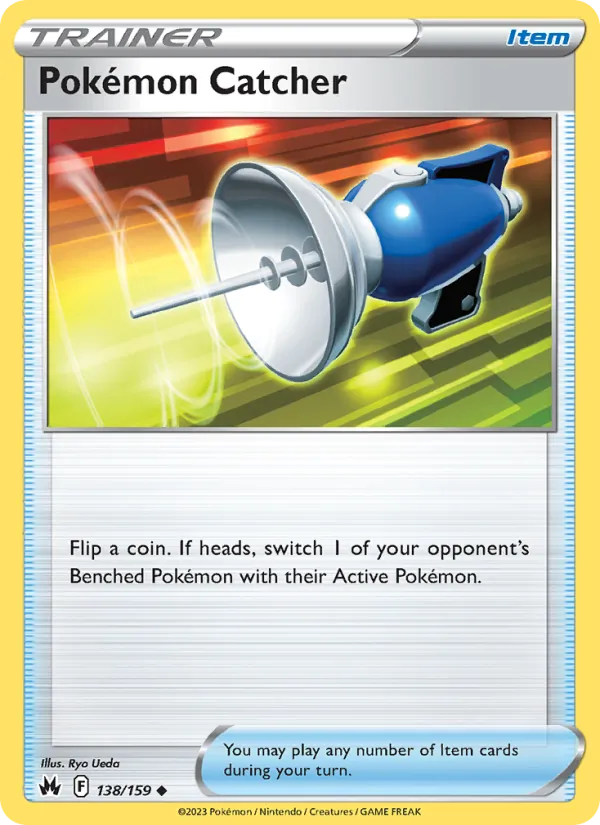 Pokémon Catcher #138 – Crown Zenith card