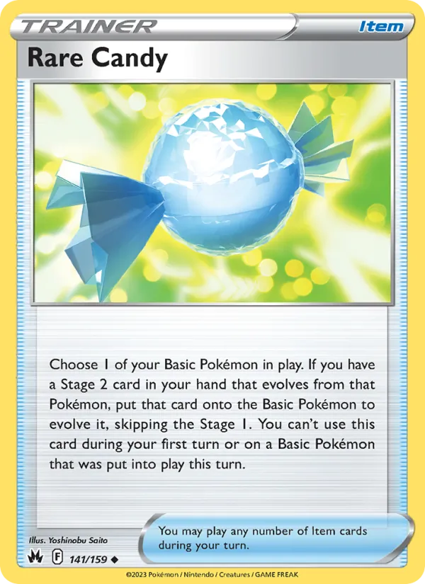 Rare Candy #141 – Crown Zenith card