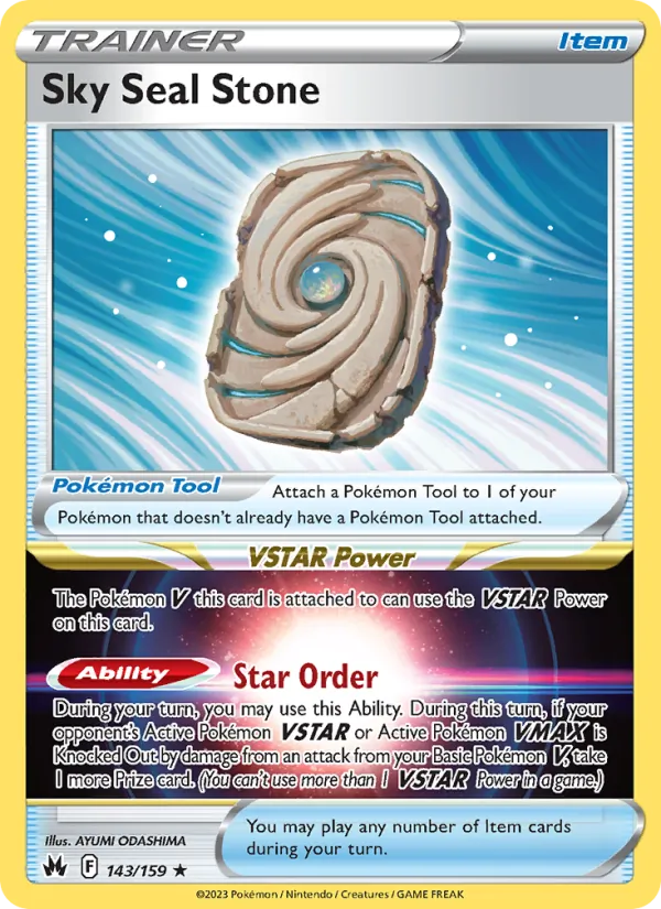 Sky Seal Stone #143 – Crown Zenith card