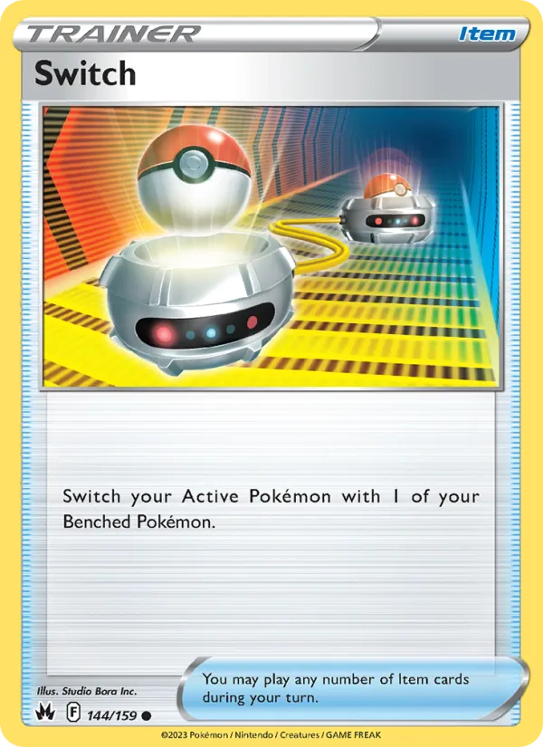 Switch #144 – Crown Zenith card