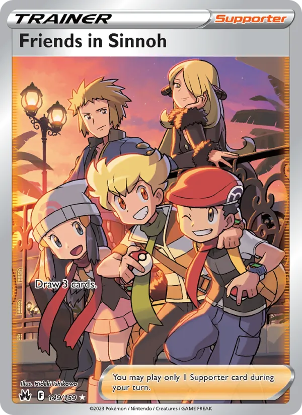Friends in Sinnoh #149 – Crown Zenith card