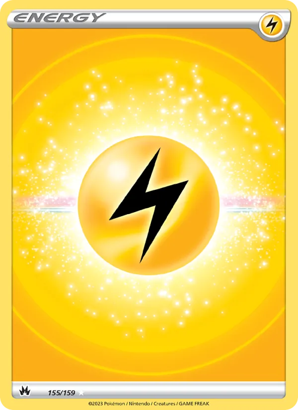 Lightning Energy #155 – Crown Zenith card