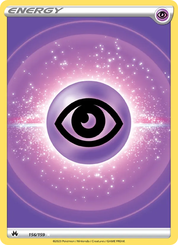 Psychic Energy #156 – Crown Zenith card