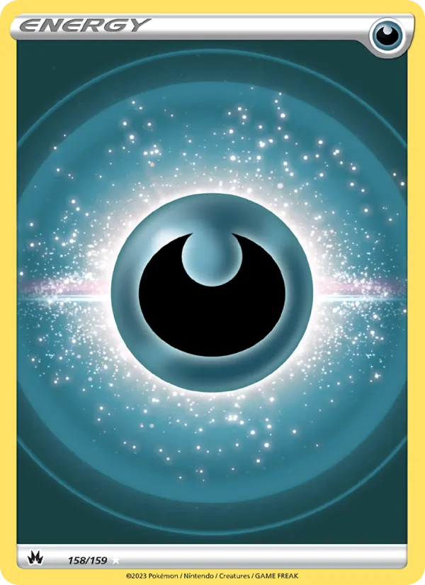 Darkness Energy #158 – Crown Zenith card