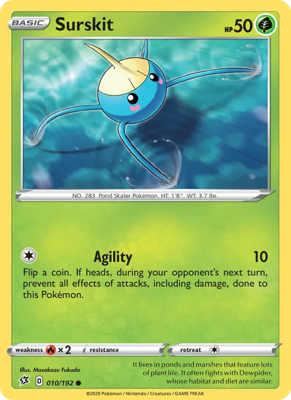 Surskit #10 – Rebel Clash card