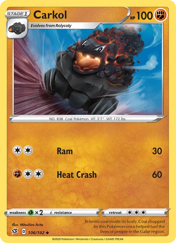 Carkol #106 – Rebel Clash card