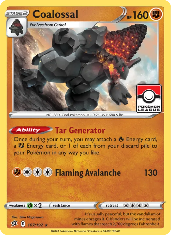Coalossal #107 – Rebel Clash card
