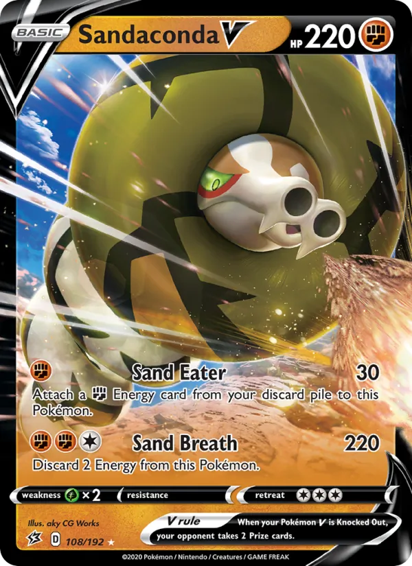 Sandaconda V #108 – Rebel Clash card
