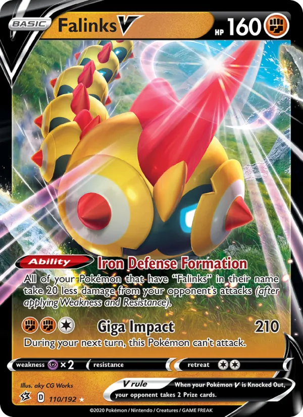 Falinks V #110 – Rebel Clash card