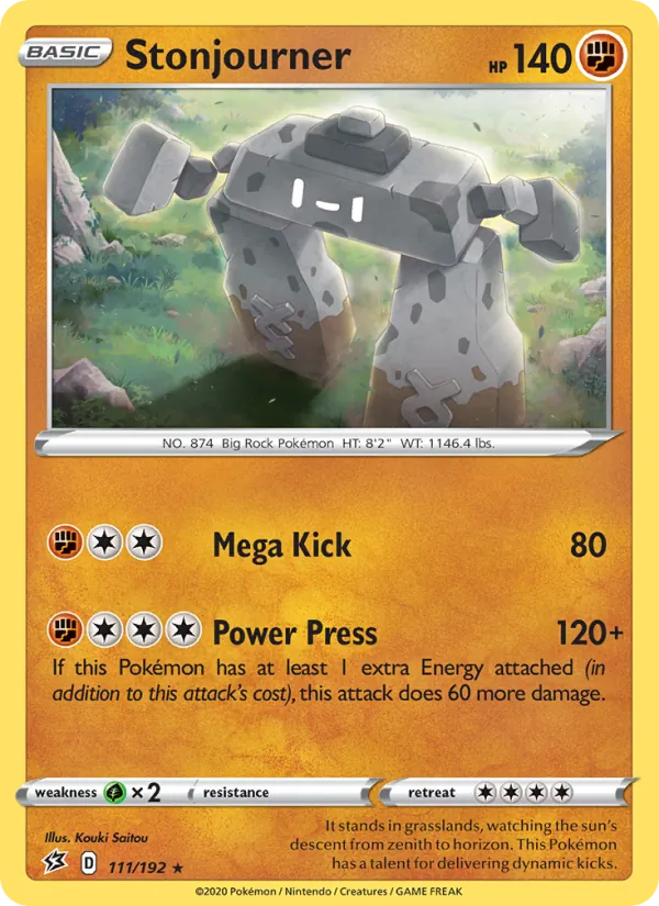 Stonjourner #111 – Rebel Clash card