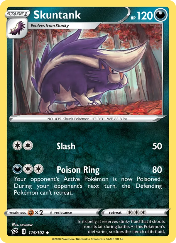 Skuntank #115 – Rebel Clash card