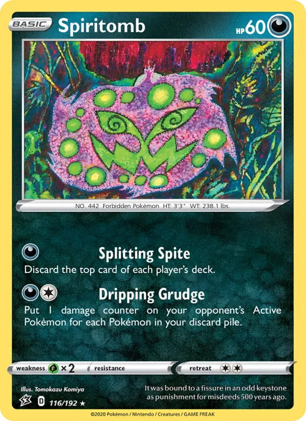 Spiritomb #116 – Rebel Clash card