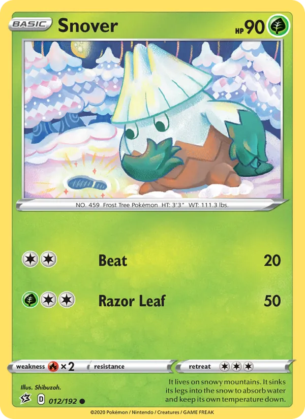 Snover #12 – Rebel Clash card