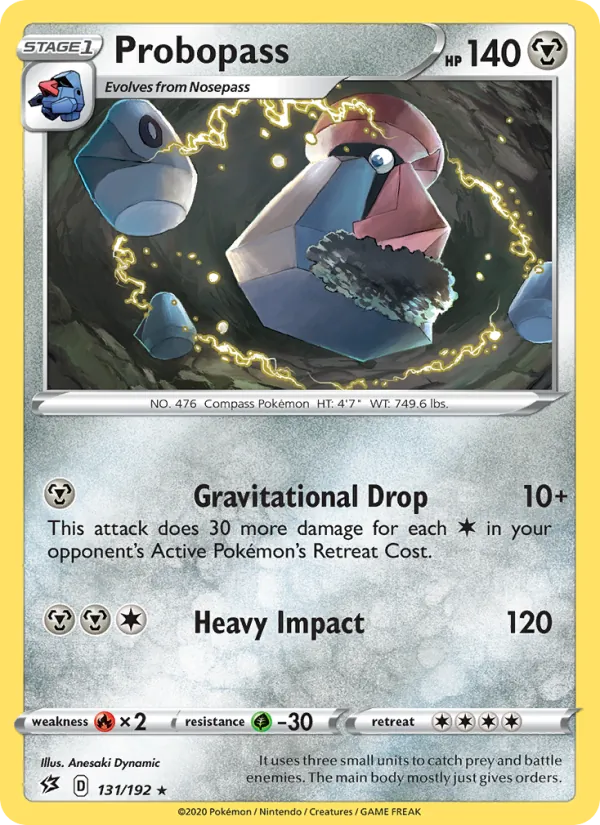 Probopass #131 – Rebel Clash card