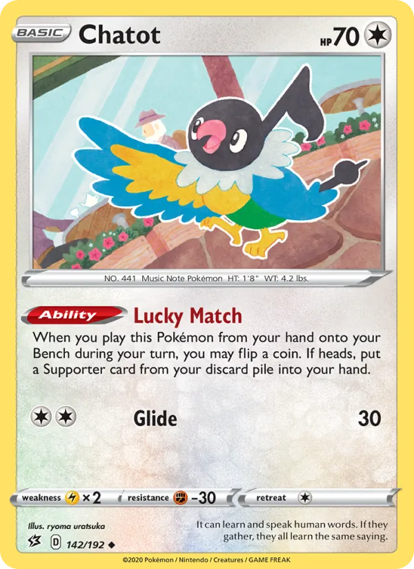 Chatot #142 – Rebel Clash card