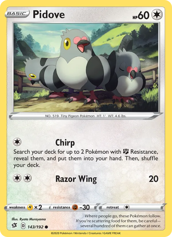 Pidove #143 – Rebel Clash card