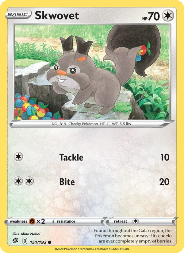 Skwovet #151 – Rebel Clash card