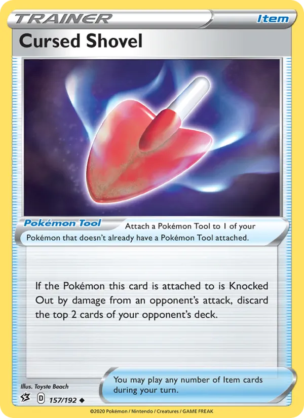 Cursed Shovel #157 – Rebel Clash card