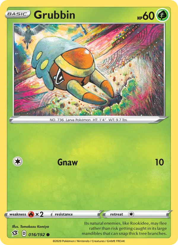 Grubbin #16 – Rebel Clash card