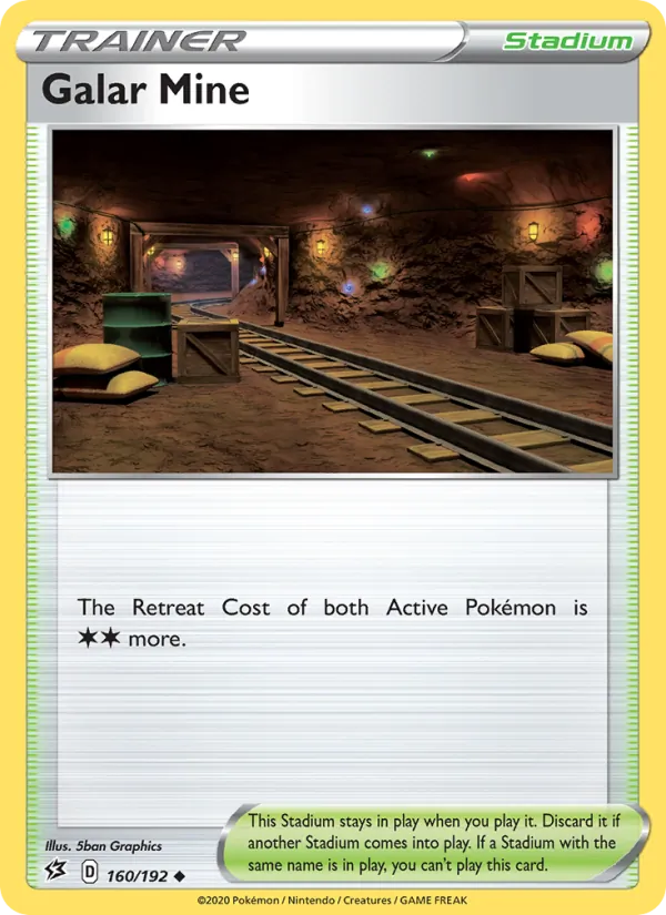Galar Mine #160 – Rebel Clash card