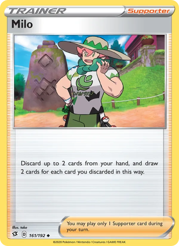 Milo #161 – Rebel Clash card