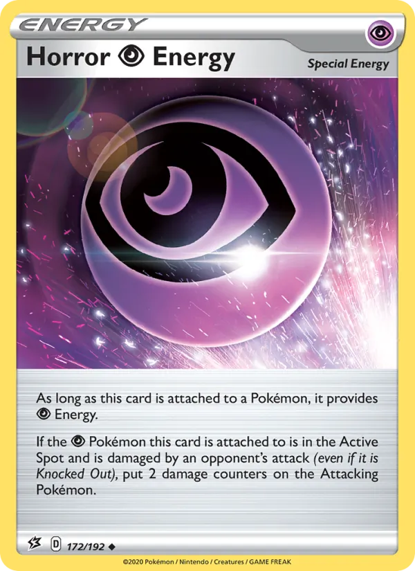 Horror Psychic Energy #172 – Rebel Clash card