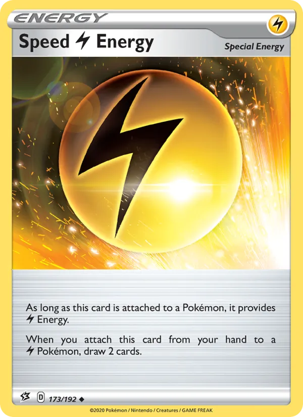 Speed Lightning Energy #173 – Rebel Clash card