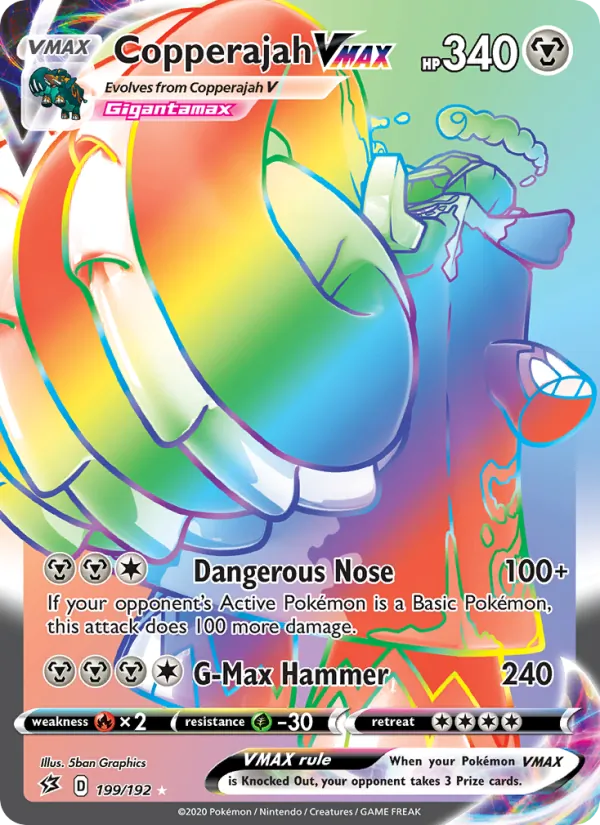 Copperajah VMAX #199 – Rebel Clash card