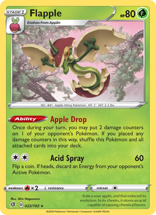 Flapple #22 – Rebel Clash card