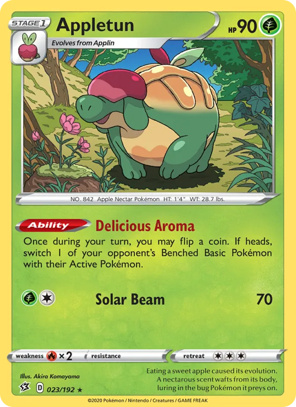 Appletun #23 – Rebel Clash card