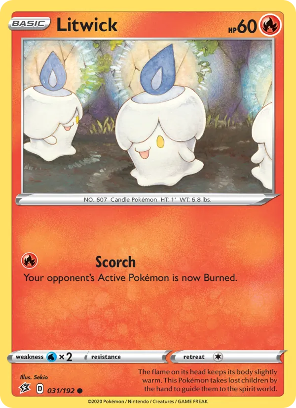 Litwick #31 – Rebel Clash card