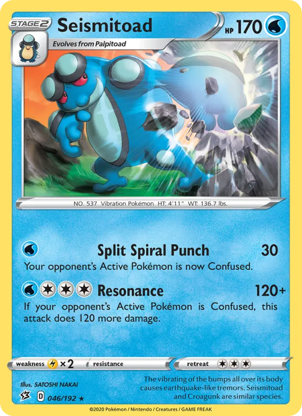 Seismitoad #46 – Rebel Clash card