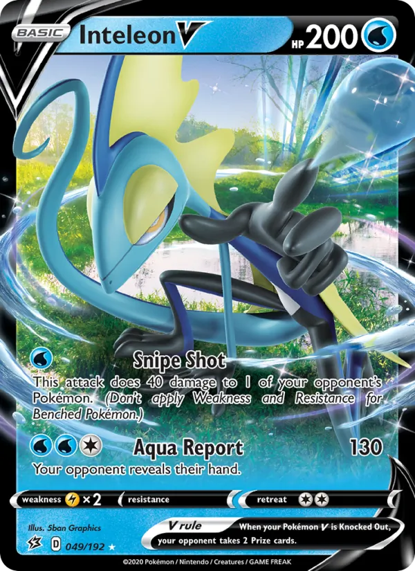 Inteleon V #49 – Rebel Clash card