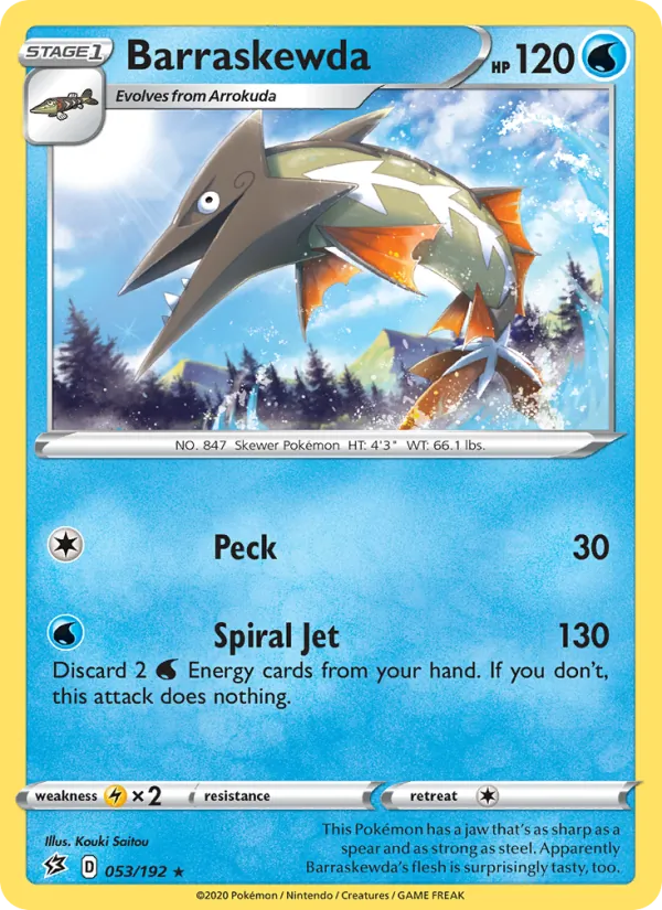 Barraskewda #53 – Rebel Clash card