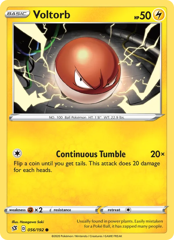 Voltorb #56 – Rebel Clash card