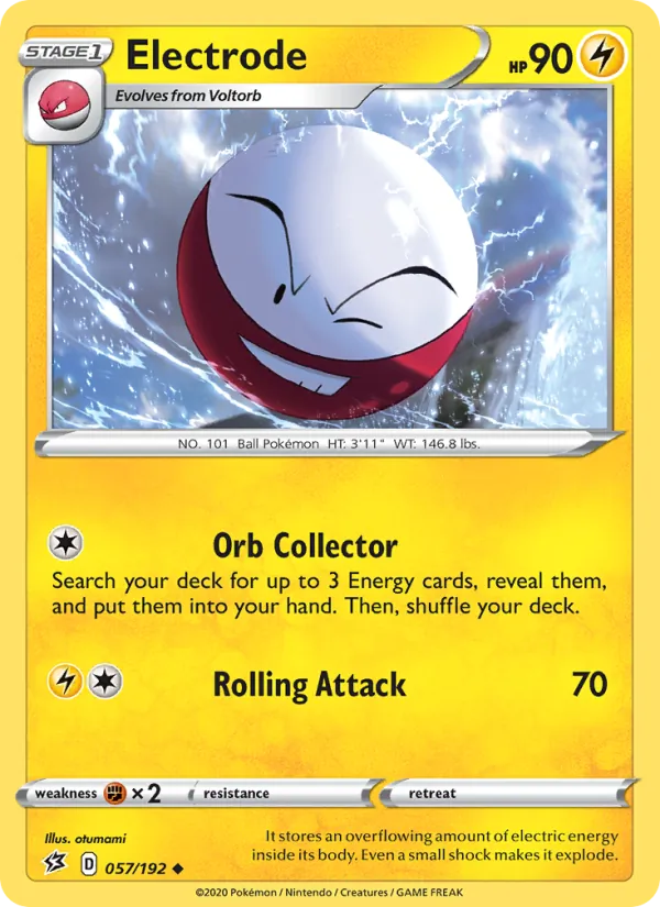 Electrode #57 – Rebel Clash card