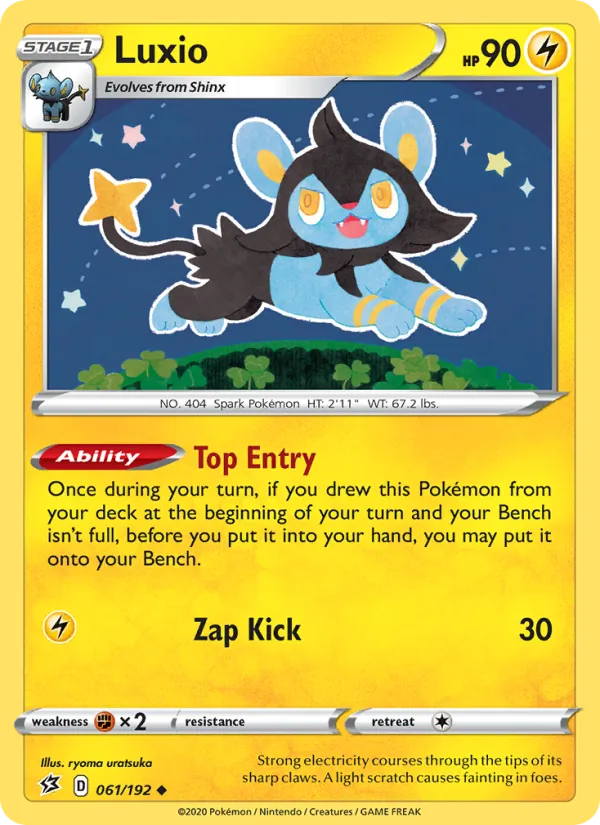 Luxio #61 – Rebel Clash card