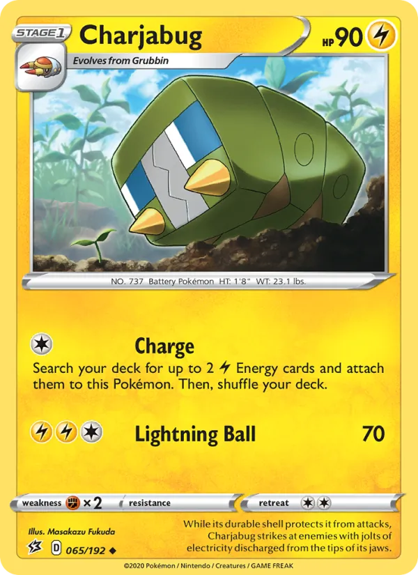 Charjabug #65 – Rebel Clash card