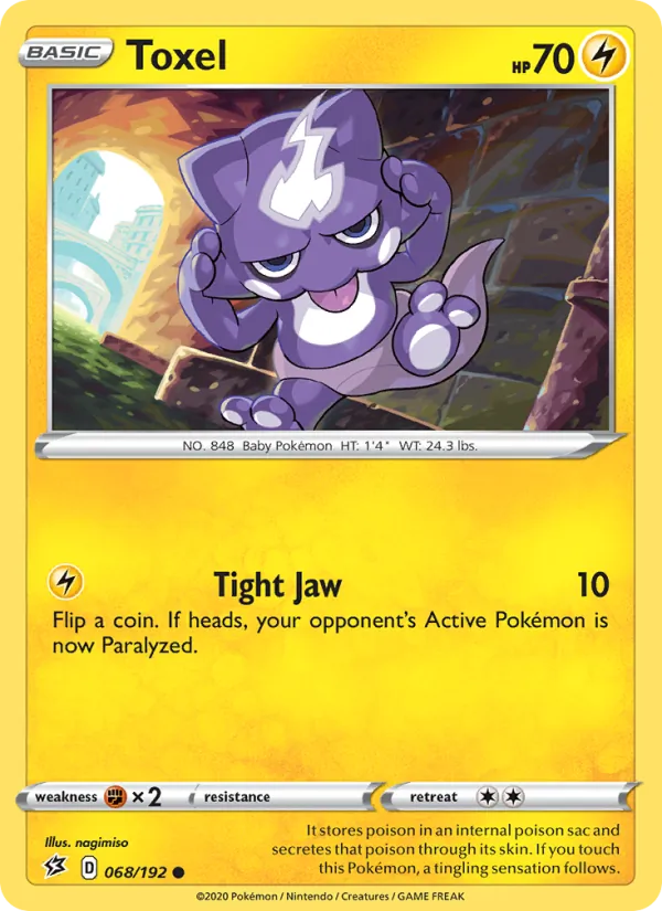 Toxel #68 – Rebel Clash card