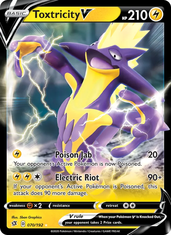 Toxtricity V #70 – Rebel Clash card