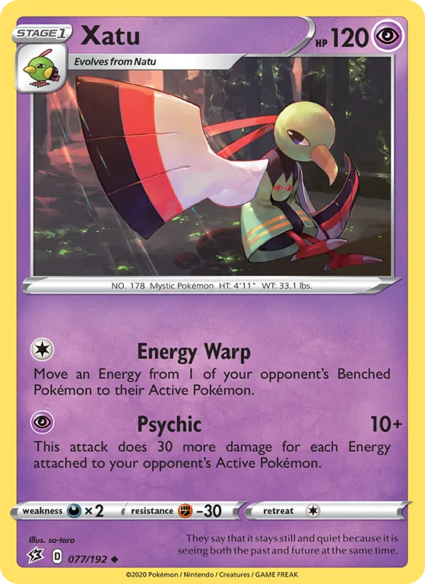 Xatu #77 – Rebel Clash card