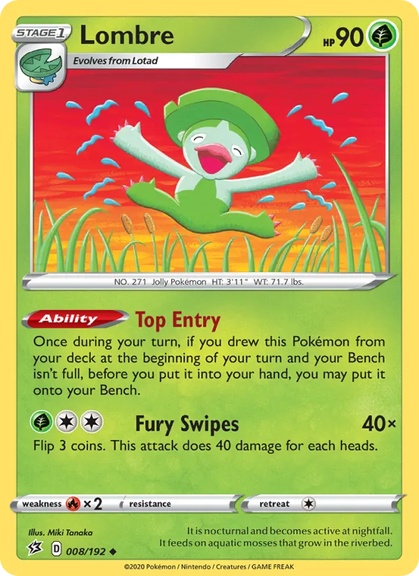 Lombre #8 – Rebel Clash card