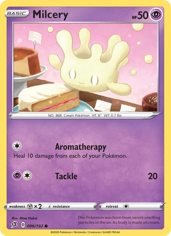 Milcery #86 – Rebel Clash card