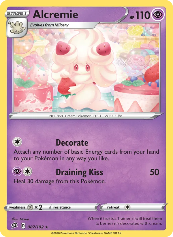 Alcremie #87 – Rebel Clash card