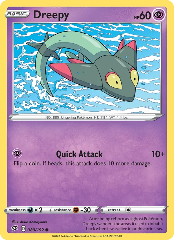 Dreepy #89 – Rebel Clash card