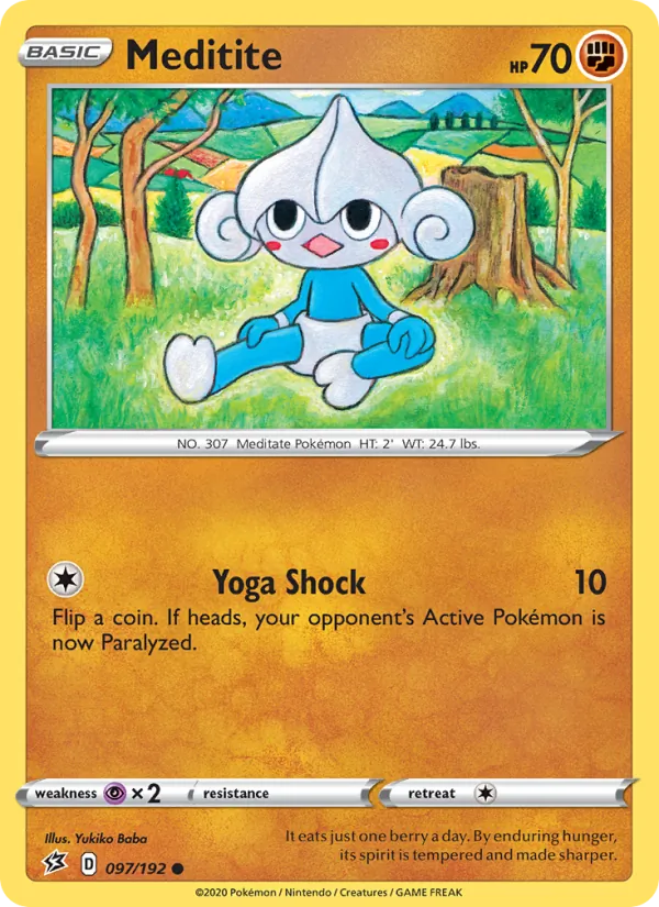 Meditite #97 – Rebel Clash card