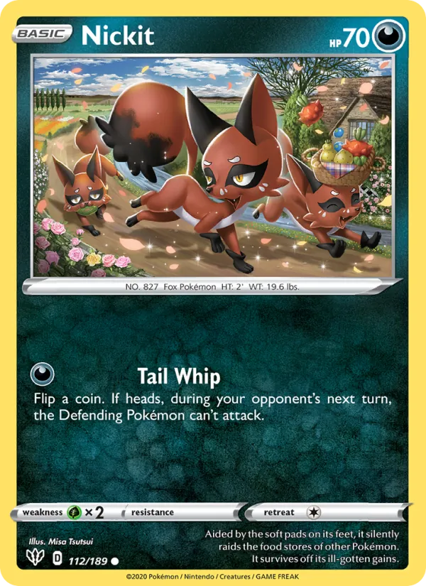 Nickit #112 – Darkness Ablaze card