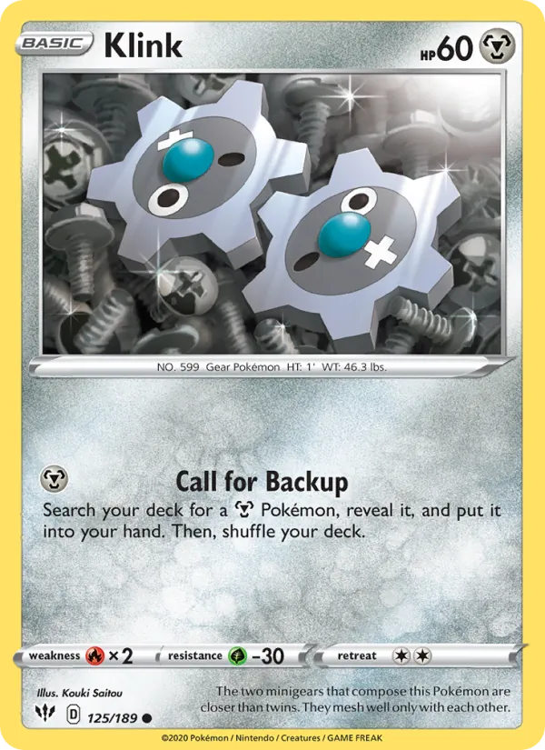 Klink #125 – Darkness Ablaze card